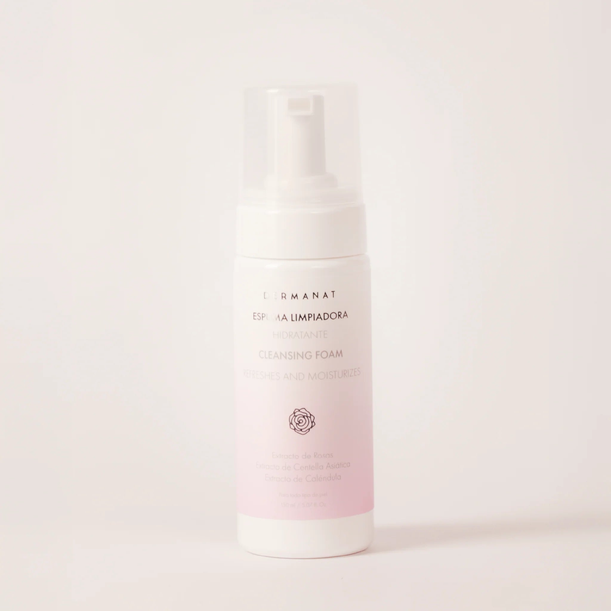 Espuma limpiadora hidratante Dermanat