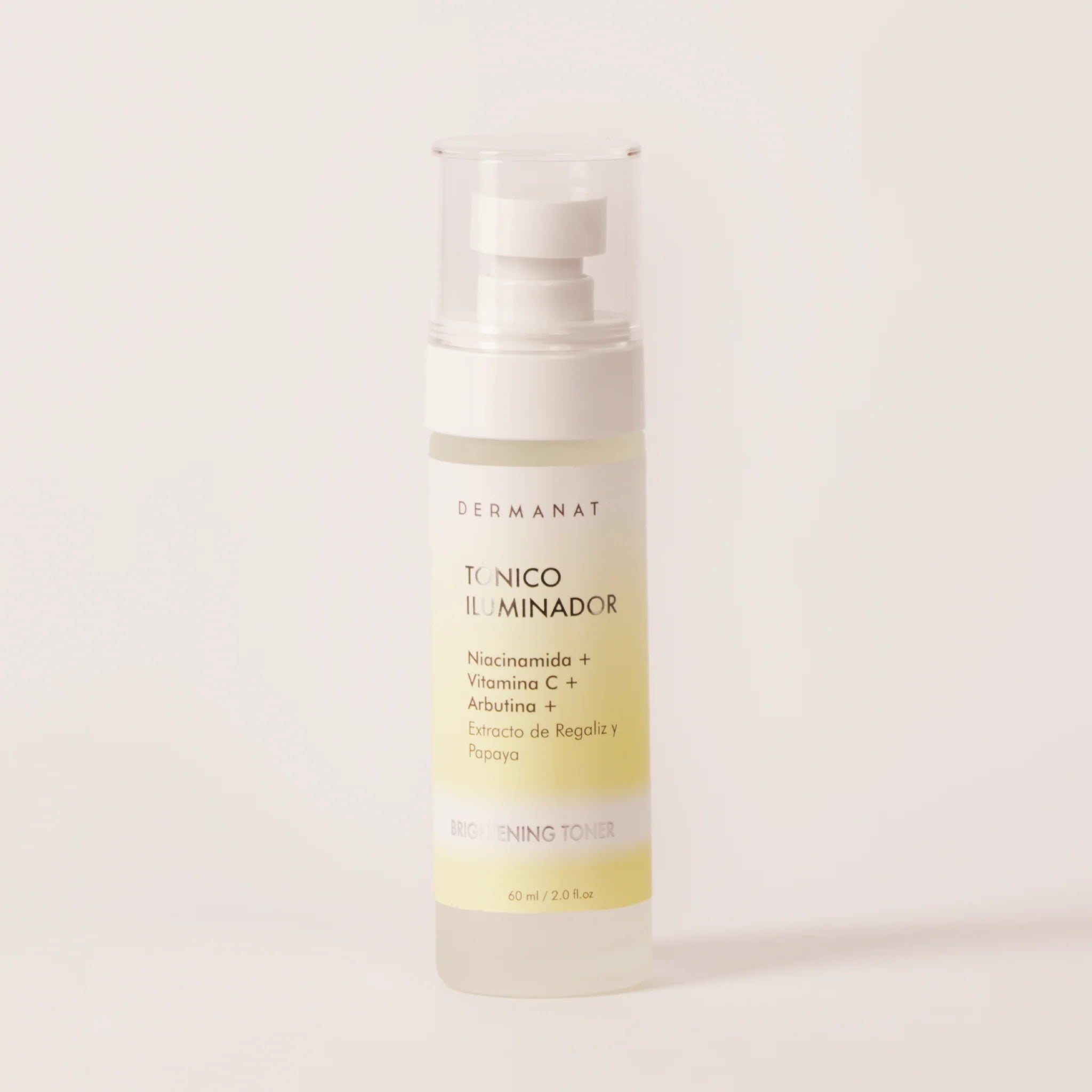 Tónico iluminador con niacinamida Dermanat